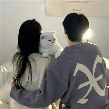 很甜又超亲密的情侣头像合集