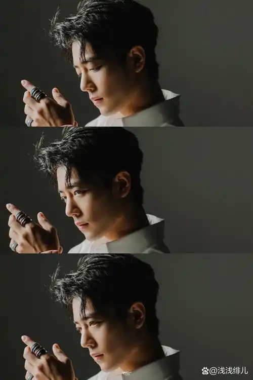 肖战# xz#日常见肖战#  有一种花叫满天星, 它的花语是: 我甘愿做