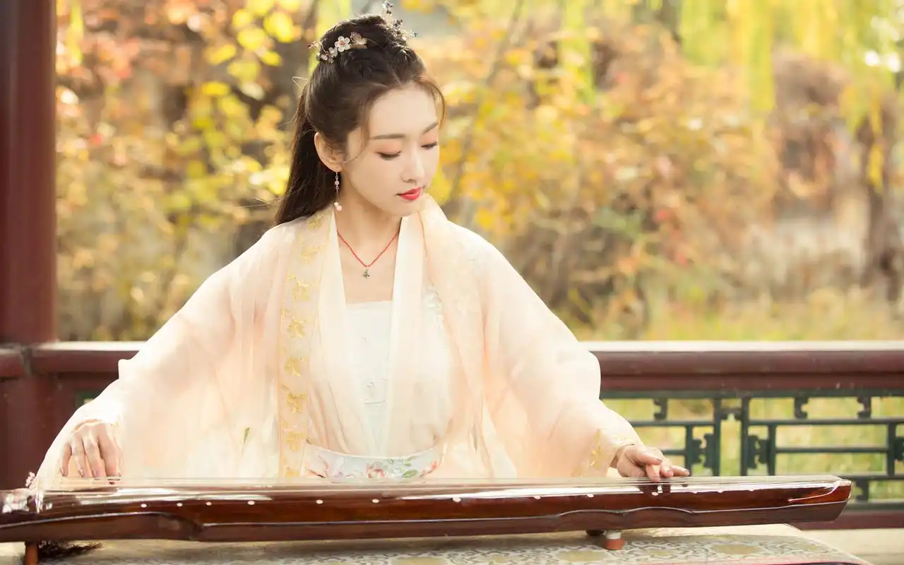 宣璐唯美古风写真桌面壁纸