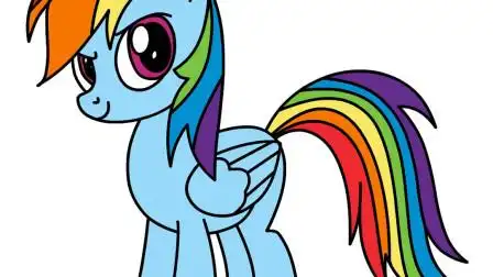 怎样画小马宝莉简笔画云宝绘画少儿美术教程