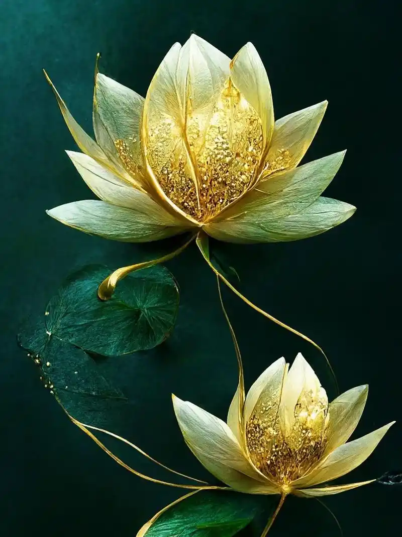 看见这款莲花眼前金光闪闪,一次来个够,大的小的都有都有,我小名就叫