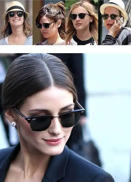 全世界都爱这一款在镜片上刻字的墨镜!