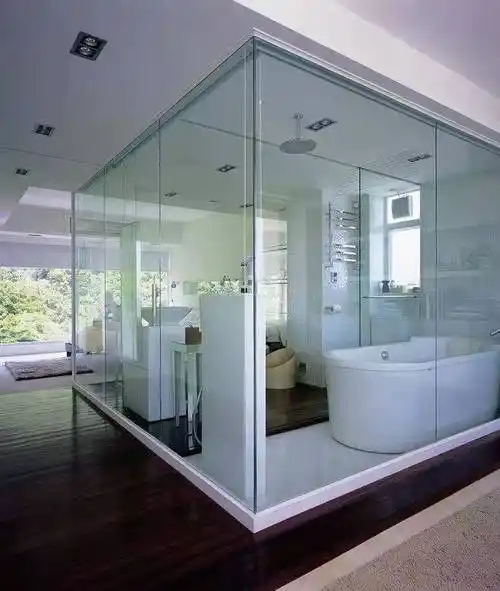 承接玻璃隔墙断办公室 写字楼 卫生间 上门量尺寸安装施工