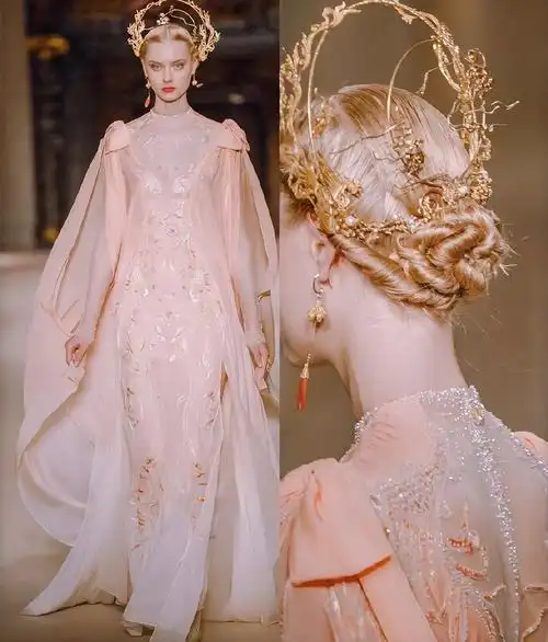 奥艺星推荐盖娅传说熊英时装秀中国风惊艳世界