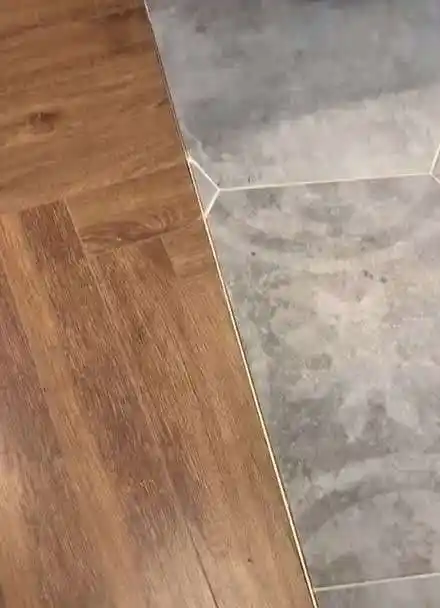 瓷砖与木地板接缝处的处理方式～#装修