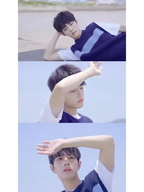 肖战三宫格壁纸