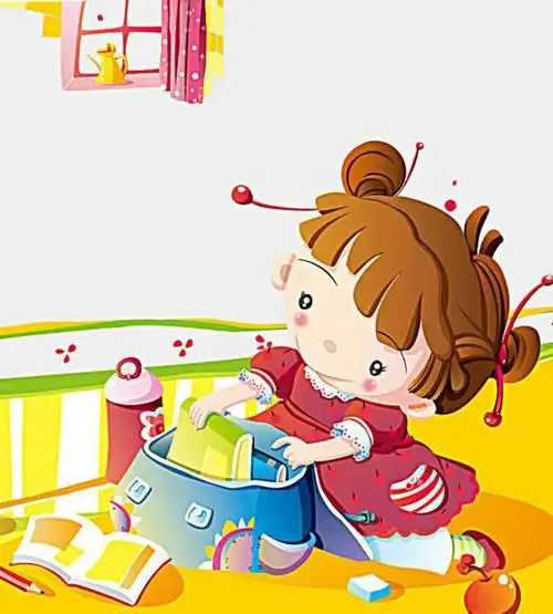 "幼小衔接"——准民幼哈布日班《整理书包》线上游戏