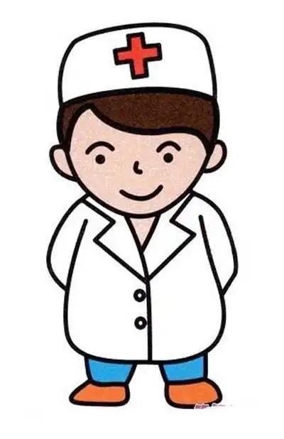 彩色医生简笔画图片,图片,简笔画-学笔画