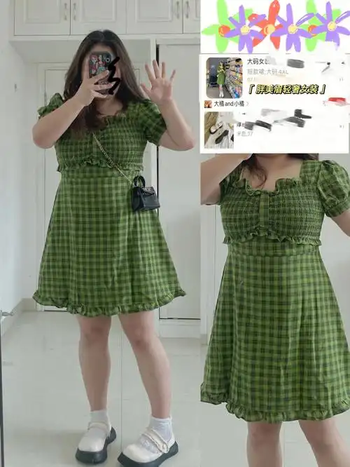 170斤160cm明天去约会就这么穿吧