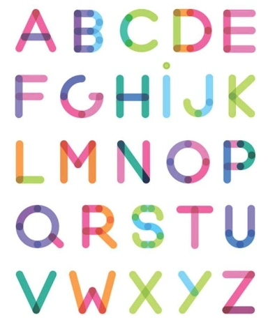 二十六个英文字母的读法 拉丁字母渊源于希腊字母而希