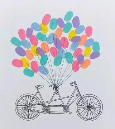 手指画的素材【小动物创意手指画】