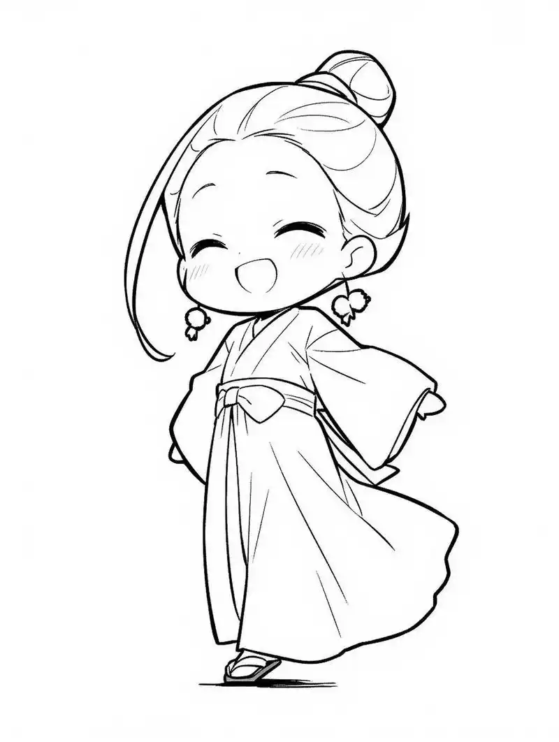 古风q版人物,太可爱了吧! 万物皆可q版化,真的超可爱呀! 快去试试吧!