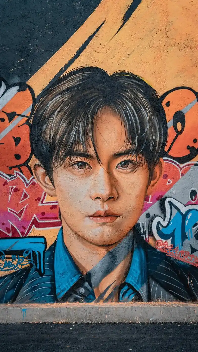 打卡佛山tfboys涂鸦墙.🚶‍♀️最近人很多,建议错峰出