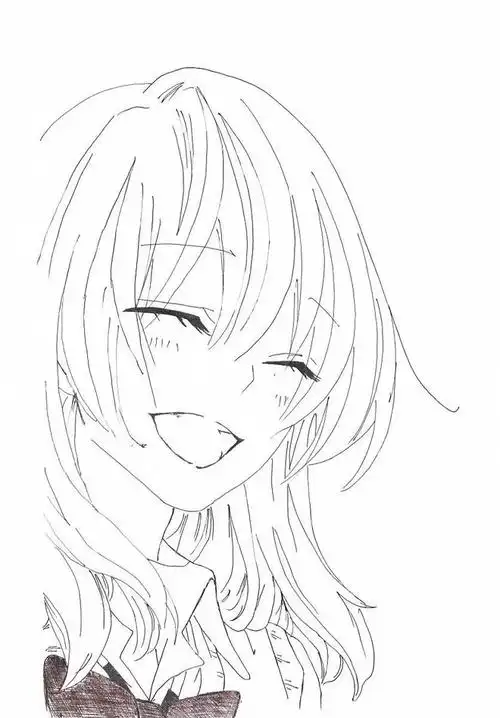 简单动漫人物绘画教程!|古风|插画|漫画_网易订阅