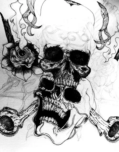 魔鬼骷髅头_xue小小桃-站酷zcool