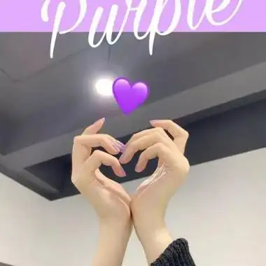 女生比心手势头像2022快手最火手势图片