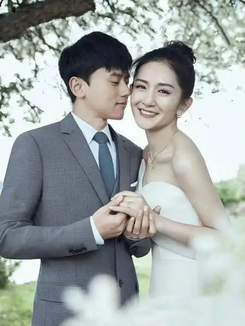 挑战发布100组明星婚纱照第五组张杰谢娜