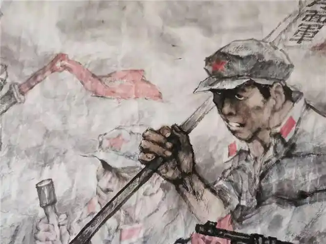 红军攻克剑门关建党100周年广元画展