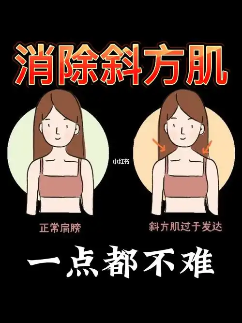 消除斜方肌真的不难