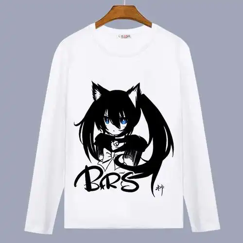 black rock shooter黑岩射手 日本动漫周边 二次元长袖