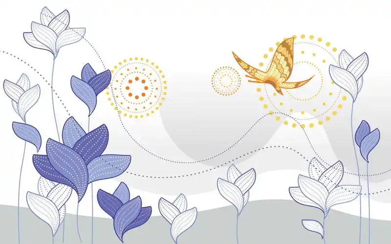 可爱花纹,高清图片,电脑桌面-壁纸族