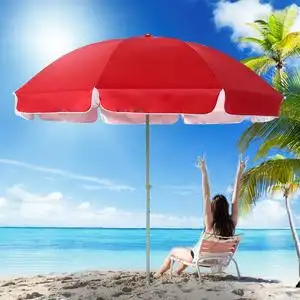 户外遮阳伞 大号户外摆摊太阳伞沙滩伞折叠广告伞印刷定制定做