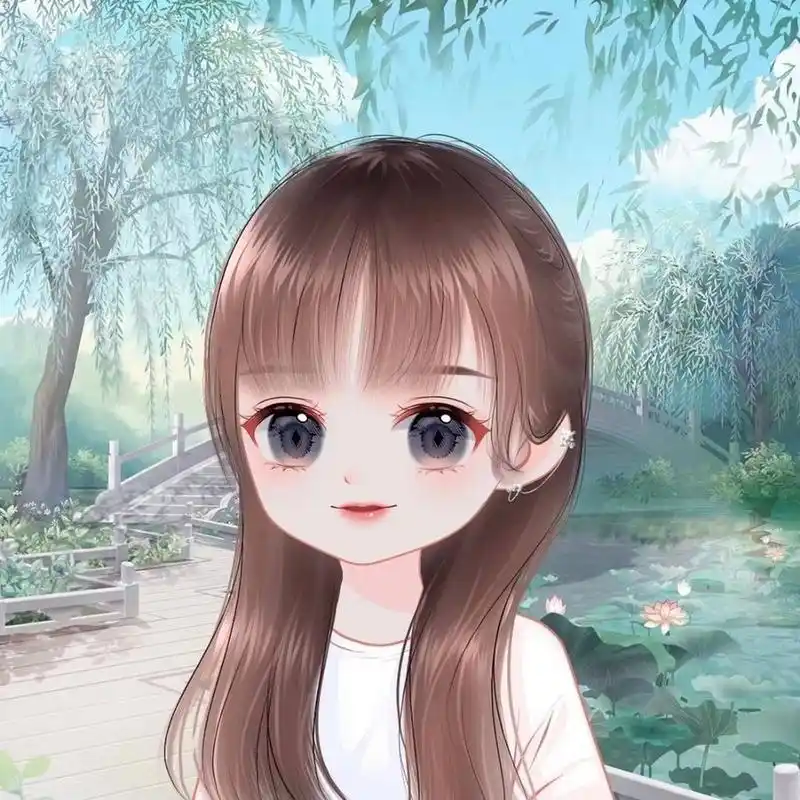 卡通头像手绘头像女生可爱头像微信头像
