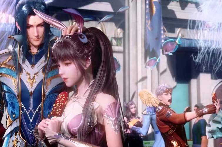 《斗罗大陆》荣荣富婆石锤,唐三小舞合体,只有比比东在搞事业_腾讯