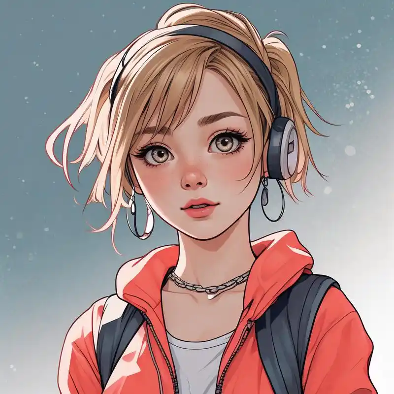 抖音最火卡通女孩头像979799