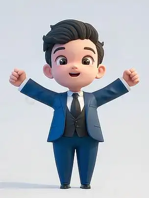 男子漫画人物ai图片