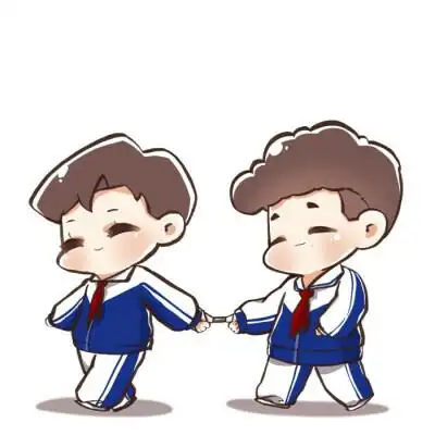 德云社相声演员孟鹤堂,周九良卡通头像第一波~请查收