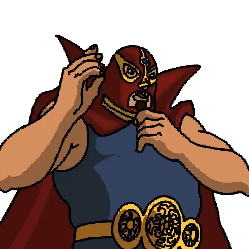 牛战士从不摘下他的面具