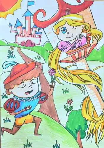 2020年11月21号绘画考级试卷展示