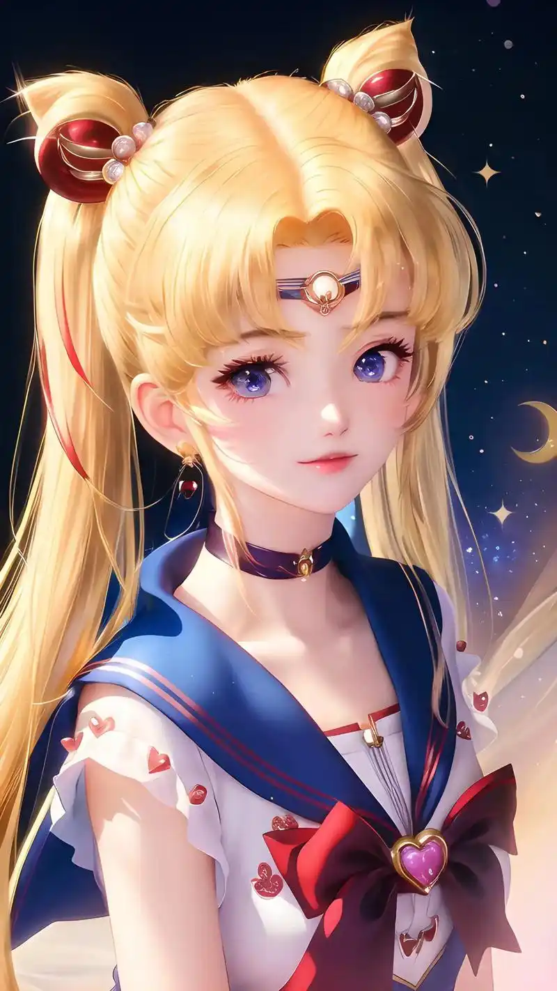 水冰月 | 美少女战士壁纸#二次元 #动漫 #原创 #美女 - 抖音