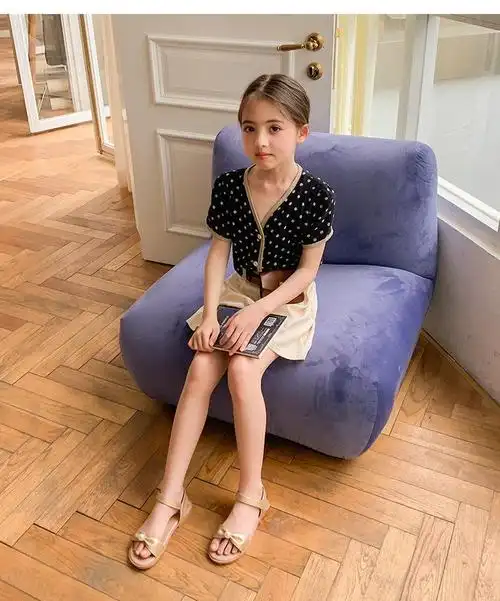 迪士尼商场同款女童凉鞋夏季新款时尚外穿小女孩鞋子中大童沙滩鞋儿童