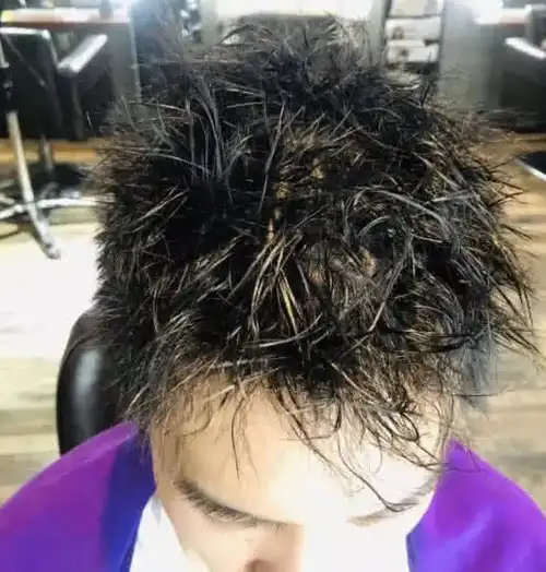 明星版"锡纸烫"vs现实版"锡纸烫",这差距:有点怀疑人生了