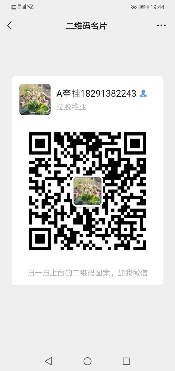 二维码名片 拉脱维亚 扫一扫上面的二维码图案,加我微信 a牵 - 抖音