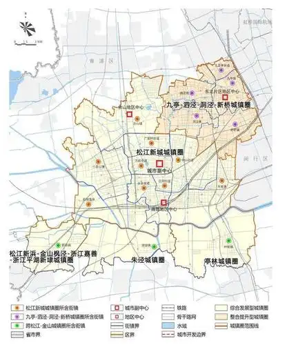 松江总体规划2035正式公布!未来的松江是这样的