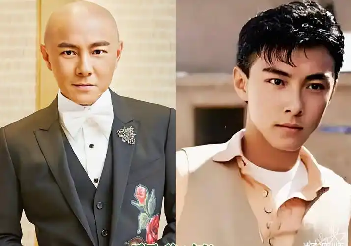 这6位男星出道时并不是光头!例如张卫健!_因为_形象_杨源顺