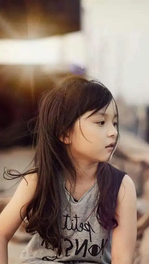 高颜值萌妞精致侧颜小清新可爱图片大全