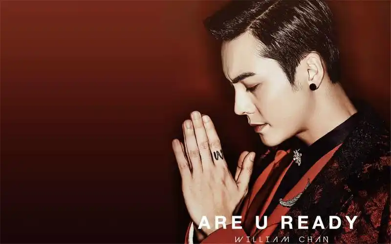 国民小鲜肉陈伟霆帅气型男简约写真桌面壁纸第二辑