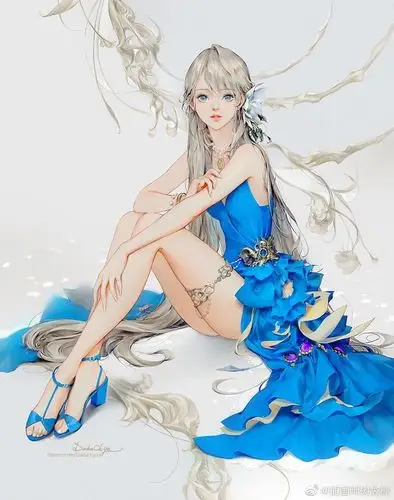 韩国插画师dadachyo唯美人物插画设计作品