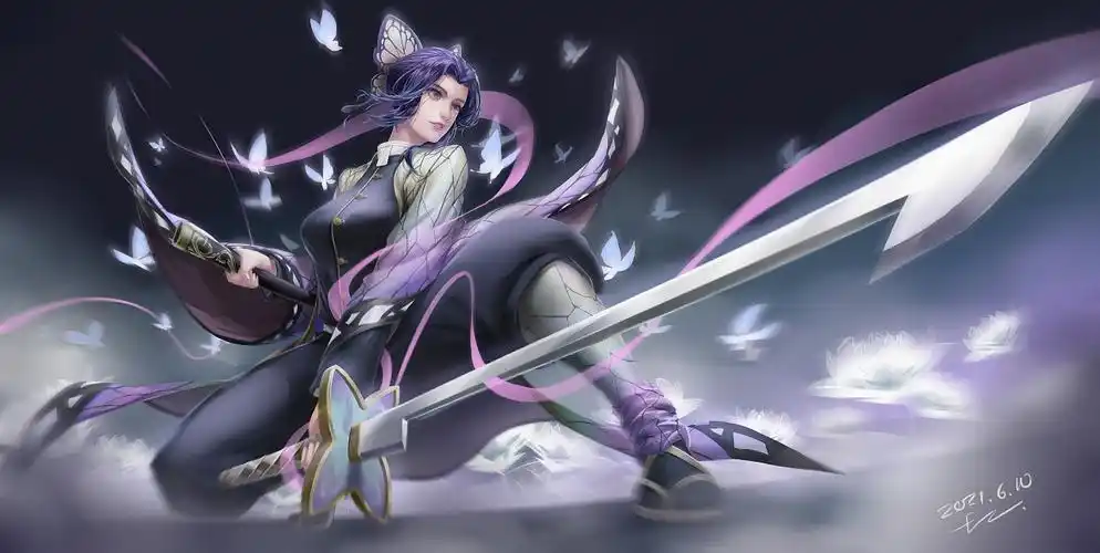 鬼灭之刃同人蝶柱