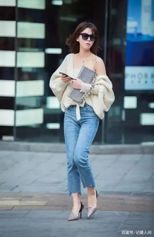 时尚高跟鞋穿搭,简约的搭配也有魅力