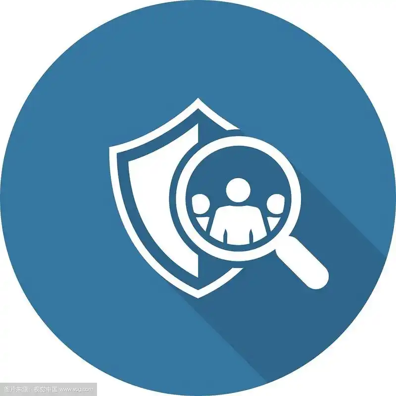 安全检查图标平面设计