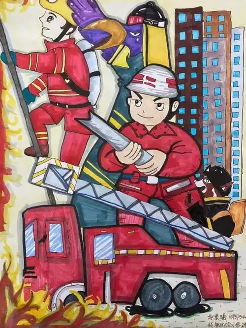 我是小小消防员绘画作文获奖名单出炉