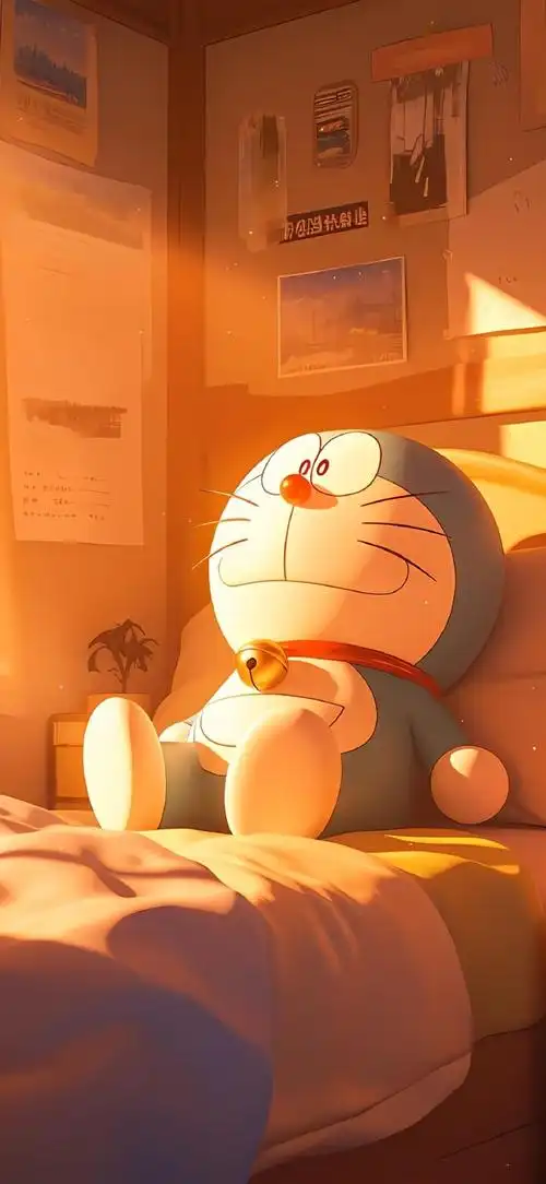 你的壁纸该换了##卡通##动漫##机器猫##哆啦a梦##手机壁纸