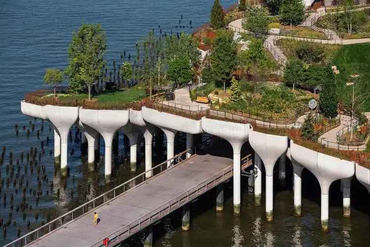 纽约55号码头小岛公园heatherwick