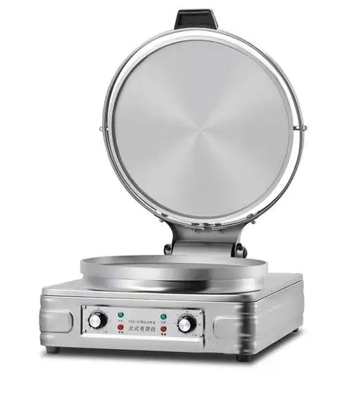 纳丽雅新款台式电饼铛商用双面加热烙饼机烤饼酱香饼煎饼千层饼机电饼