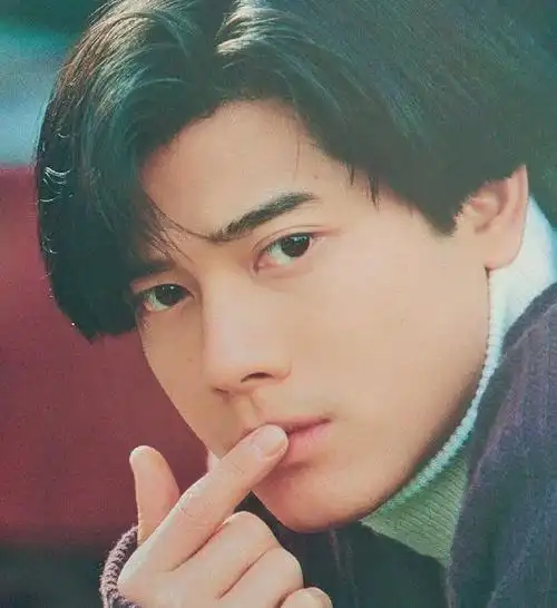 郭富城早期帅气旧照写真图片